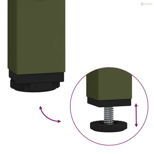 Haszonállat Etető Olajzöld 100 x 60 x 90 cm