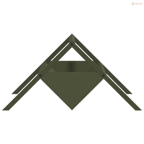 Állattenyésztési takarmányzó Olajzöld 111 x 76 x 38 cm