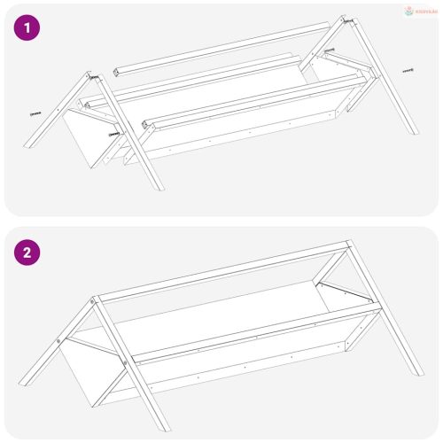 Állattenyésztési takarmányzó Olajzöld 111 x 76 x 38 cm