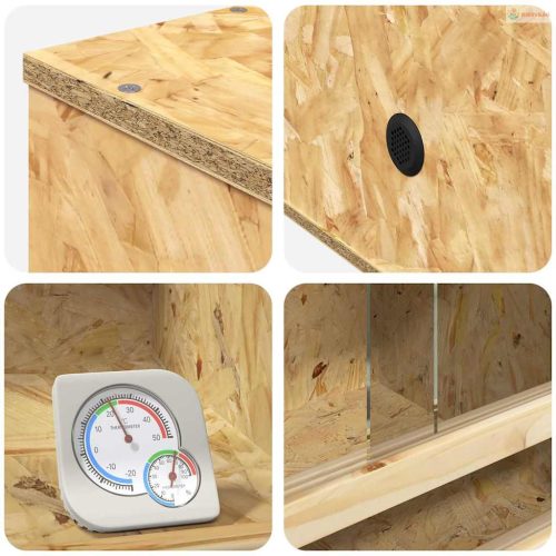 Terrárium Barna 50 x 50 x 50 cm OSB