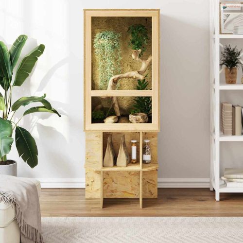 Terrárium alap Barna 50 x 50 x 50 cm OSB