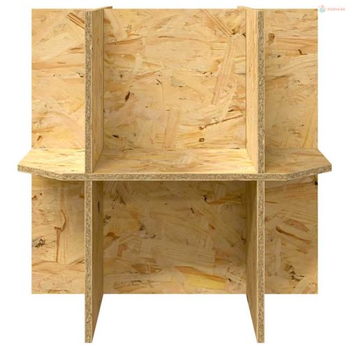 Terrárium alap Barna 50 x 50 x 50 cm OSB