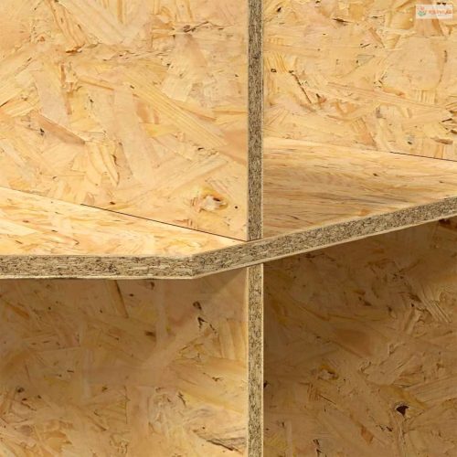 Terrárium alap polcokkal Barna 40 x 40 x 50 cm OSB