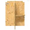 Terrárium alap polcokkal Barna 80 x 40 x 50 cm OSB