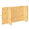 Terrárium alap polcokkal Barna 100 x 40 x 50 cm OSB