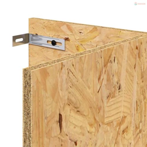 Terrárium alap polcokkal Barna 100 x 40 x 50 cm OSB