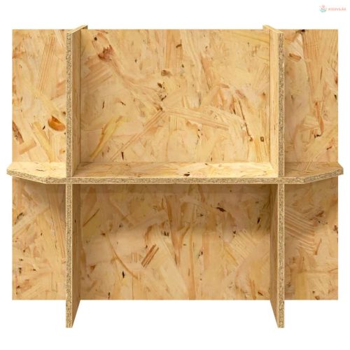 Terrárium alap polcokkal Barna 60 x 30 x 50 cm OSB