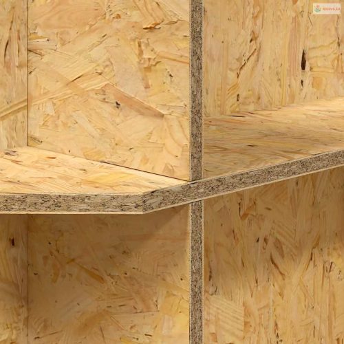 Terrárium alap polcokkal Barna 60 x 30 x 50 cm OSB