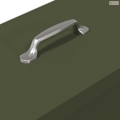 Csirke etető 2 pcs Olajzöld 41,5 x 20,5 x 33 cm