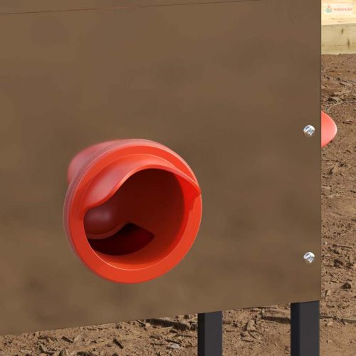 Csirke etető 2 pcs Ezüst 41,5 x 20,5 x 33 cm Horganyzott acél