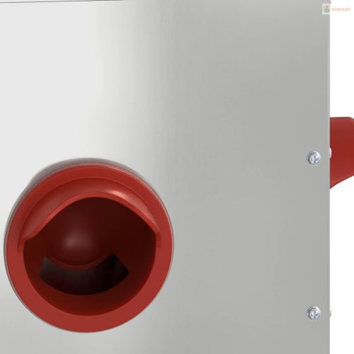 Csirke etető 2 pcs Ezüst 41,5 x 20,5 x 33 cm Horganyzott acél