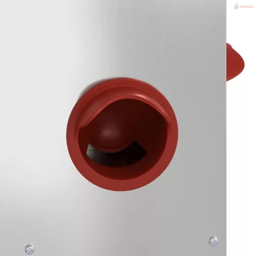 Csirke etető 2 pcs Ezüst 32,5 x 20,5 x 43 cm Horganyzott acél