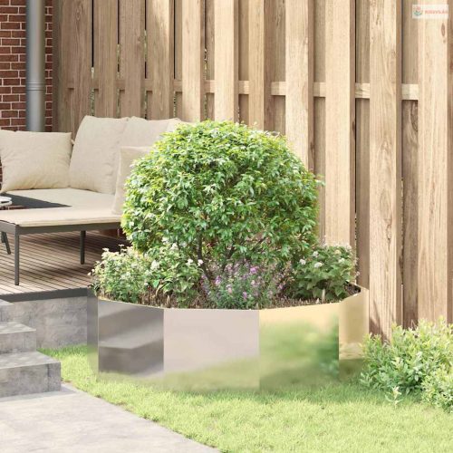 Növénytartó Ezüst 120 x 120 x 35 cm Rozsdamentes acél