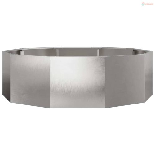 Növénytartó Ezüst 120 x 120 x 35 cm Rozsdamentes acél