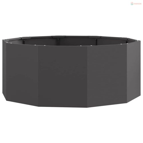 Növénytartó Fekete 90 x 90 x 35 cm Acél