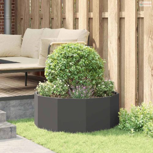 Növénytartó Fekete 90 x 90 x 35 cm Acél