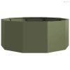Növénytartó Olajzöld 90 x 90 x 35 cm Acél