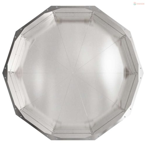 Növénytartó Ezüst 90 x 90 x 35 cm Rozsdamentes acél