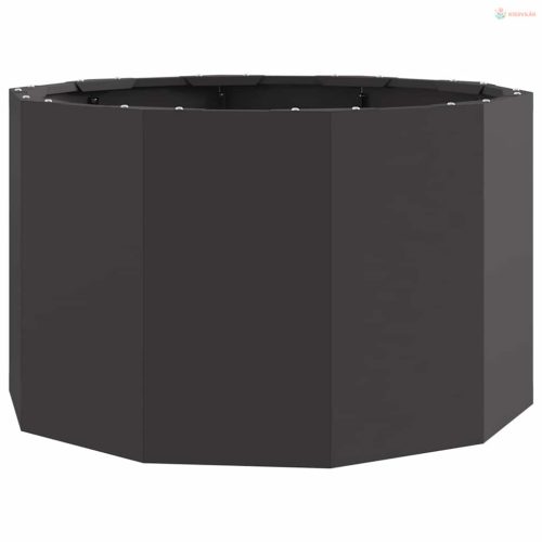 Növénytartó Fekete 60 x 60 x 35 cm Acél