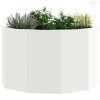 Növénytartó Fehér 60 x 60 x 35 cm Acél