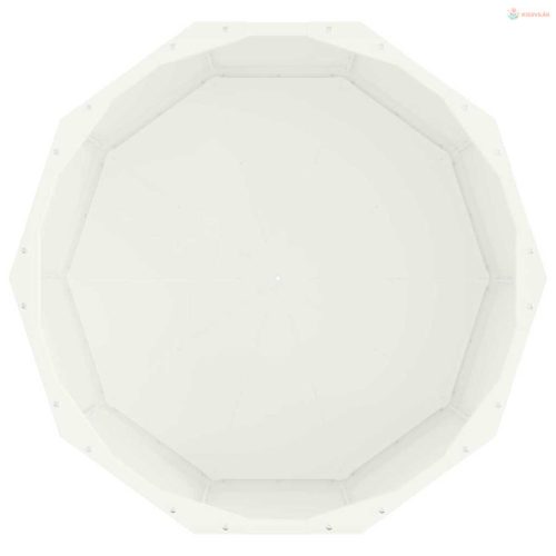 Növénytartó Fehér 60 x 60 x 35 cm Acél