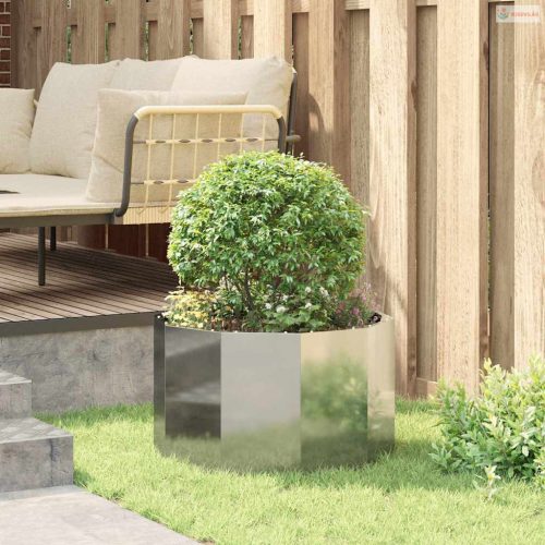 Növénytartó Ezüst 60 x 60 x 35 cm Horganyzott acél