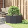 Növénytartó Fekete 120 x 120 x 50 cm Acél