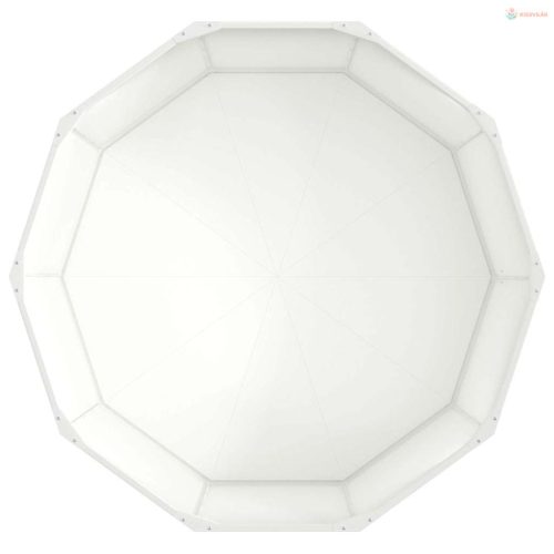 Növénytartó Fehér 120 x 120 x 50 cm Acél