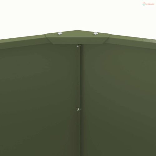 Növénytartó Olajzöld 120 x 120 x 50 cm Acél