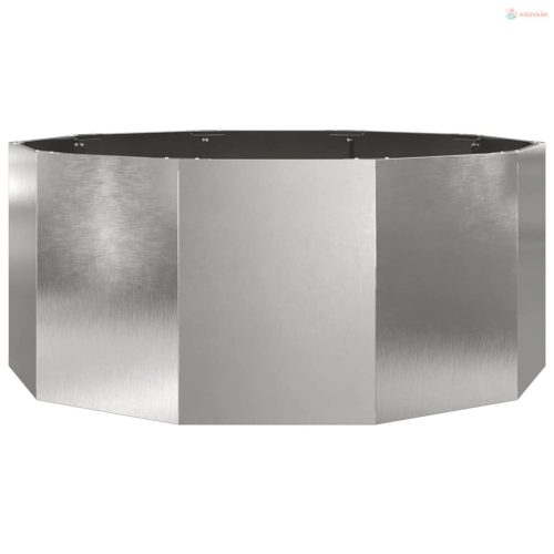 Növénytartó Ezüst 120 x 120 x 50 cm Rozsdamentes acél