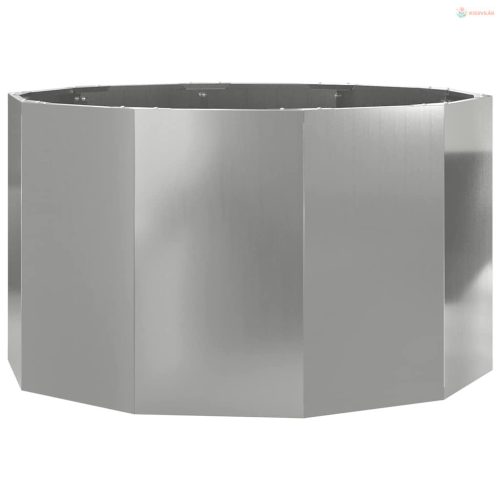 Növénytartó Ezüst 90 x 90 x 50 cm Horganyzott acél