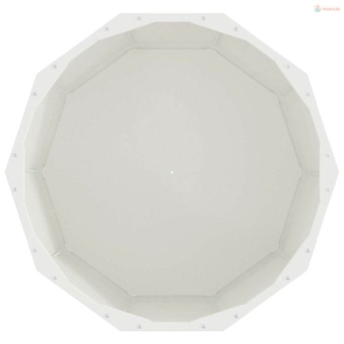 Növénytartó Fehér 60 x 60 x 50 cm Acél