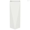 Növénytartó Fehér 30 x 30 x 75 cm Acél