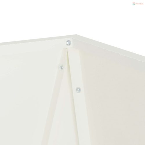 Növénytartó Fehér 30 x 30 x 75 cm Acél