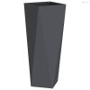 Növénytartó Antracit 30 x 30 x 75 cm Acél