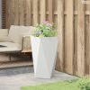 Növénytartó Fehér 40 x 40 x 75 cm Acél