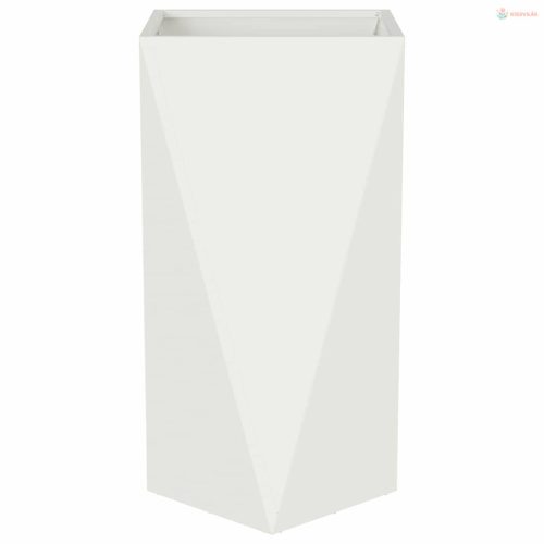 Növénytartó Fehér 40 x 40 x 75 cm Acél