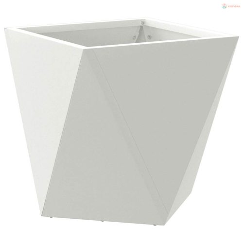 Növénytartó Fehér 30 x 30 x 30 cm Acél