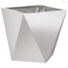 Növénytartó Ezüst 30 x 30 x 30 cm Rozsdamentes acél