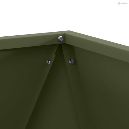 Növénytartó Olajzöld 40 x 40 x 40 cm Acél