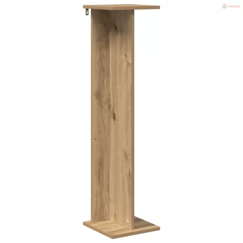 Növényállvány 2 pcs Kézműves Tölgy 25 x 25,5 x 100,5 cm