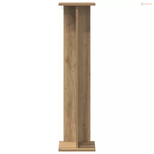 Növényállvány 2 pcs Kézműves Tölgy 25 x 25,5 x 100,5 cm