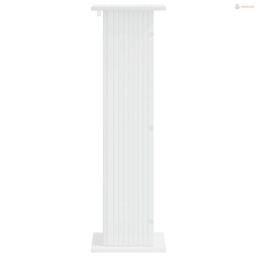 Növényállvány 2 pcs Fehér 30,5 x 30 x 100,5 cm Szerelt Fa