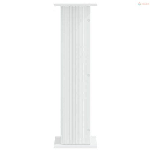 Növényállvány 2 pcs Fehér 30,5 x 30 x 100,5 cm Szerelt Fa