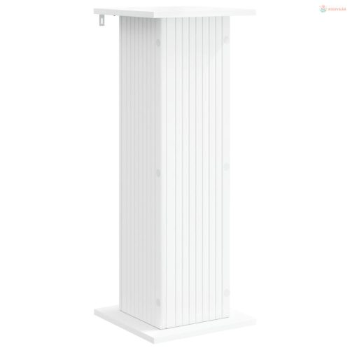Növényállvány 2 pcs Fehér 30,5 x 30 x 80,5 cm Szerelt Fa