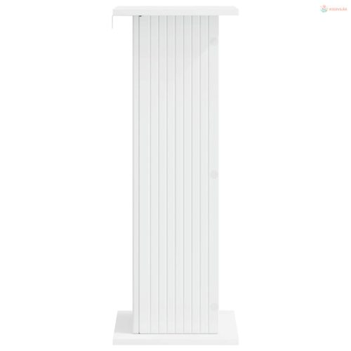 Növényállvány 2 pcs Fehér 30,5 x 30 x 80,5 cm Szerelt Fa