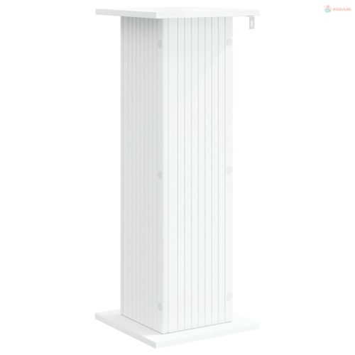 Növényállvány 2 pcs Fehér 30,5 x 30 x 80,5 cm Szerelt Fa