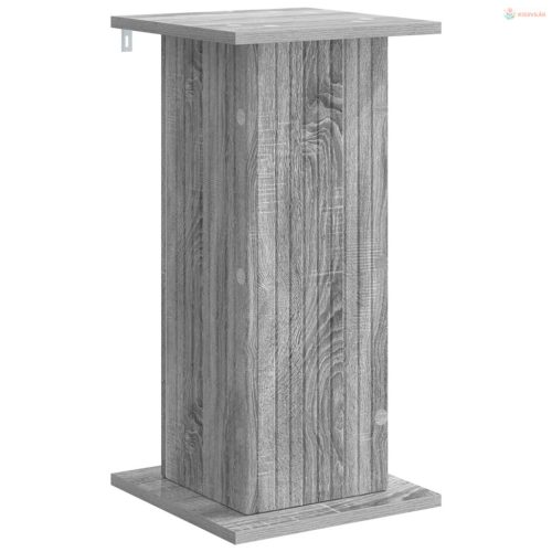 Növényállvány Szürke Sonoma 30,5 x 30 x 60,5 cm Szerelt Fa