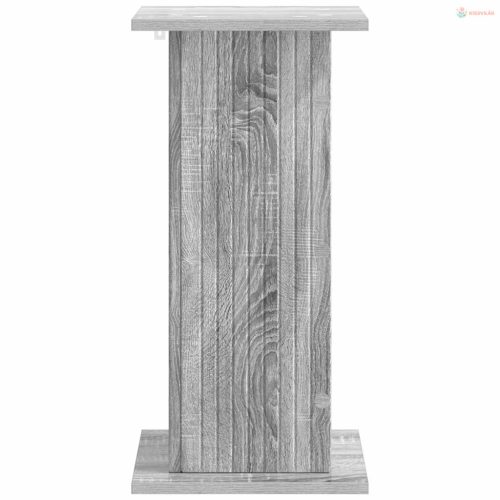 Növényállvány Szürke Sonoma 30,5 x 30 x 60,5 cm Szerelt Fa