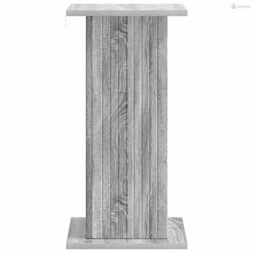 Növényállvány Szürke Sonoma 30,5 x 30 x 60,5 cm Szerelt Fa